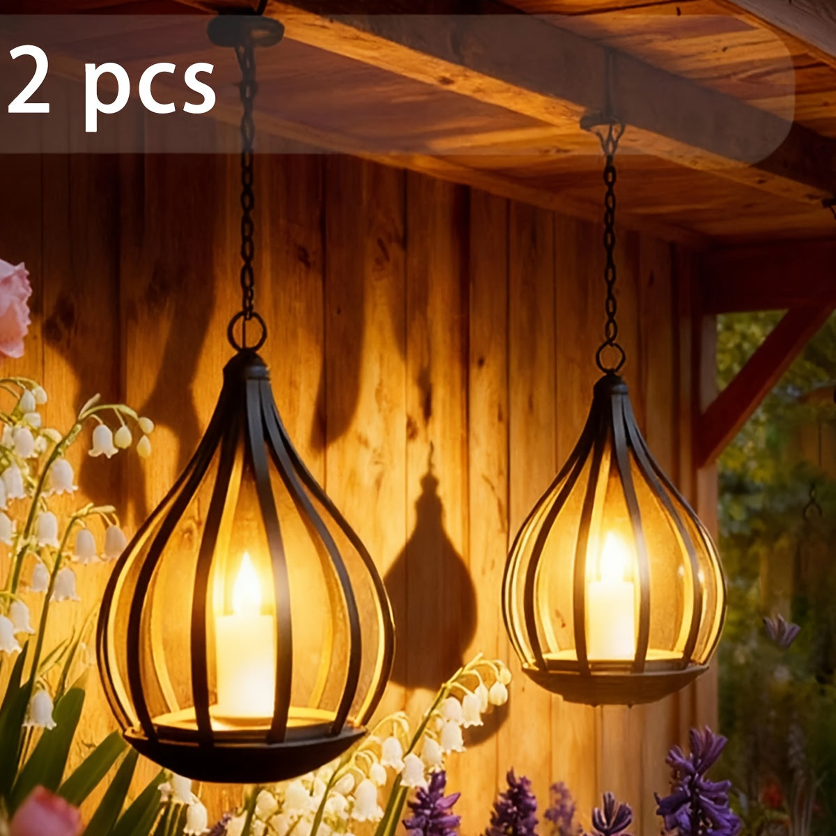 TEARDLUME – Solar Pendant Lawn Light