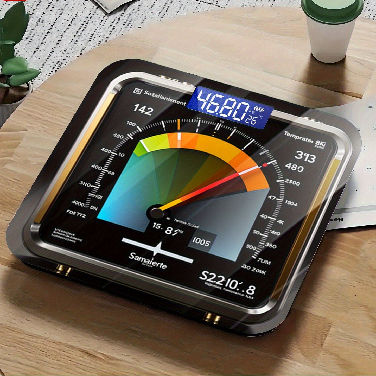 WEIGHVEX – Digital Body Weight Scale with Instant Step On Accuracy