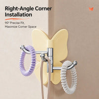 BUTTERSWAY – Swivel Butterfly Hook for Easy No-Drill Hanging