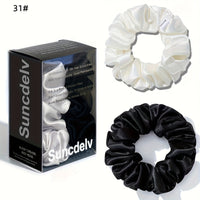 HAIRNOVA – 2-Pack Minimalist Hair Scrunchies
