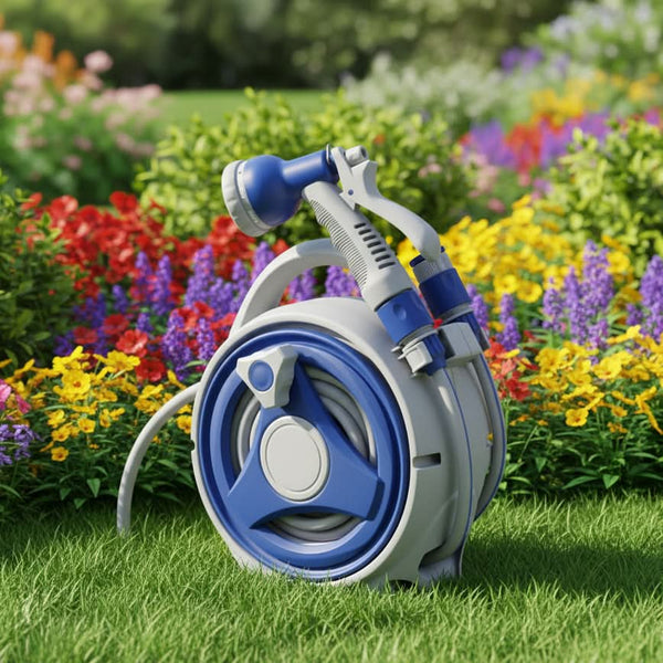 FLEXREEL – Einziehbare Gartenschlauchrolle für einfache Außenbewässerung
