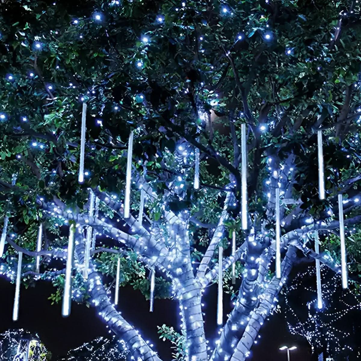COMETRAIN – Meteor Shower Tree String Lights for Cascading Illumination