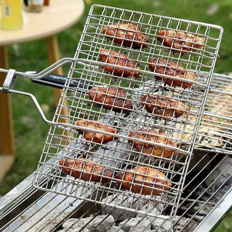 SMOKELIVA – Heavy-Duty BBQ Basket for Easy Outdoor Grilling