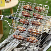 SMOKELIVA – Heavy-Duty BBQ Basket for Easy Outdoor Grilling