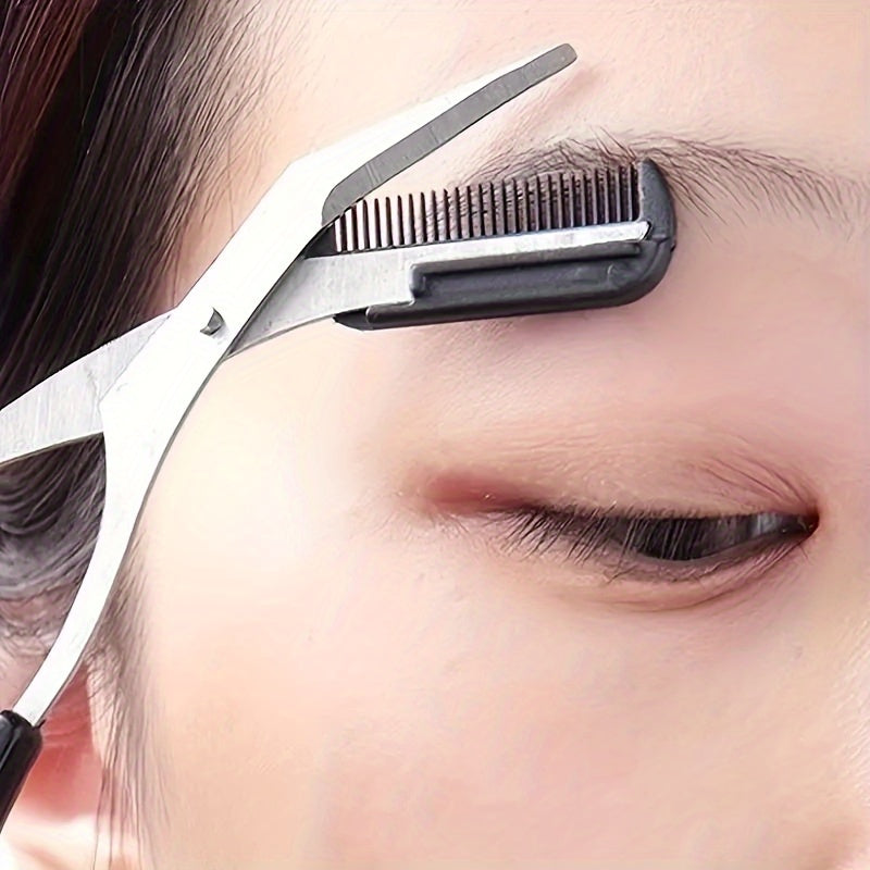 SHARPMATE – Eyebrow Grooming Scissors Mini Comb Trimmer