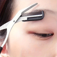 SHARPMATE – Eyebrow Grooming Scissors Mini Comb Trimmer