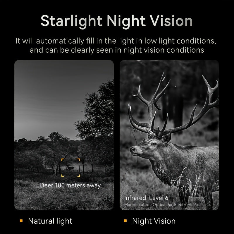 DARKZOOM – Digital Night Vision Binoculars with Long Range Viewing
