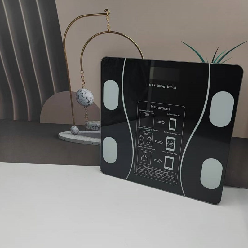 FITTRACK - Smart body weight scale with LCD display for daily health monitoring
