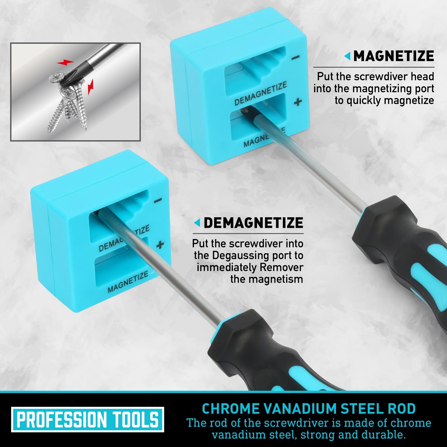 FIXMATE – Magnetic Screwdriver Tool Set