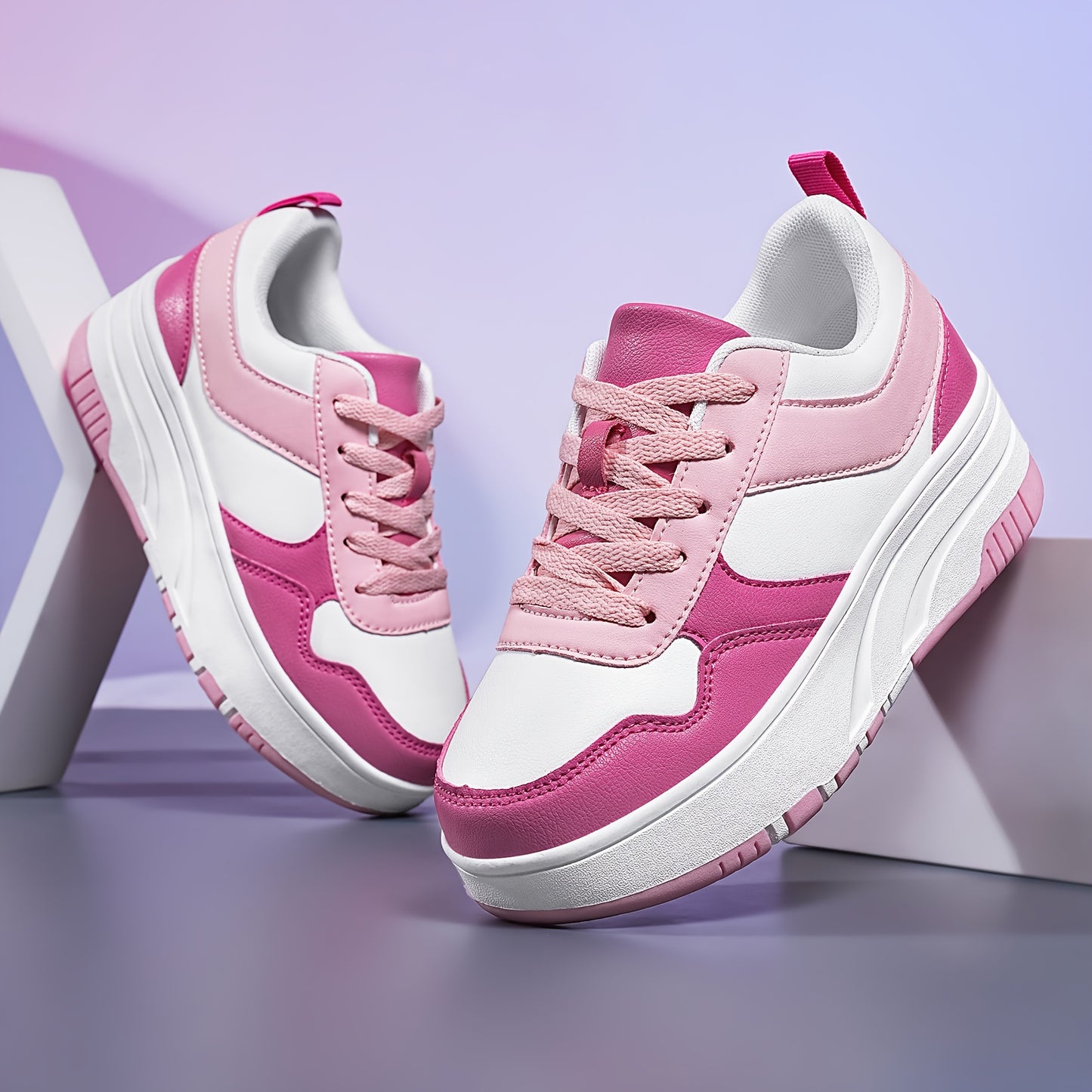 SKATEVIBE – Patchwork Outdoor Walking Sneakers
