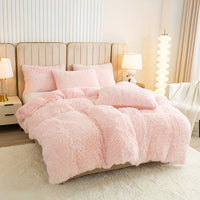 HUECOMFY – Multicolor Cozy Bedroom Duvet Cover Set