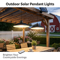 STABLEGLOW – Dual Head Solar Pendant Lamp