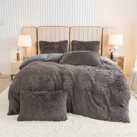 HUECOMFY – Multicolor Cozy Bedroom Duvet Cover Set