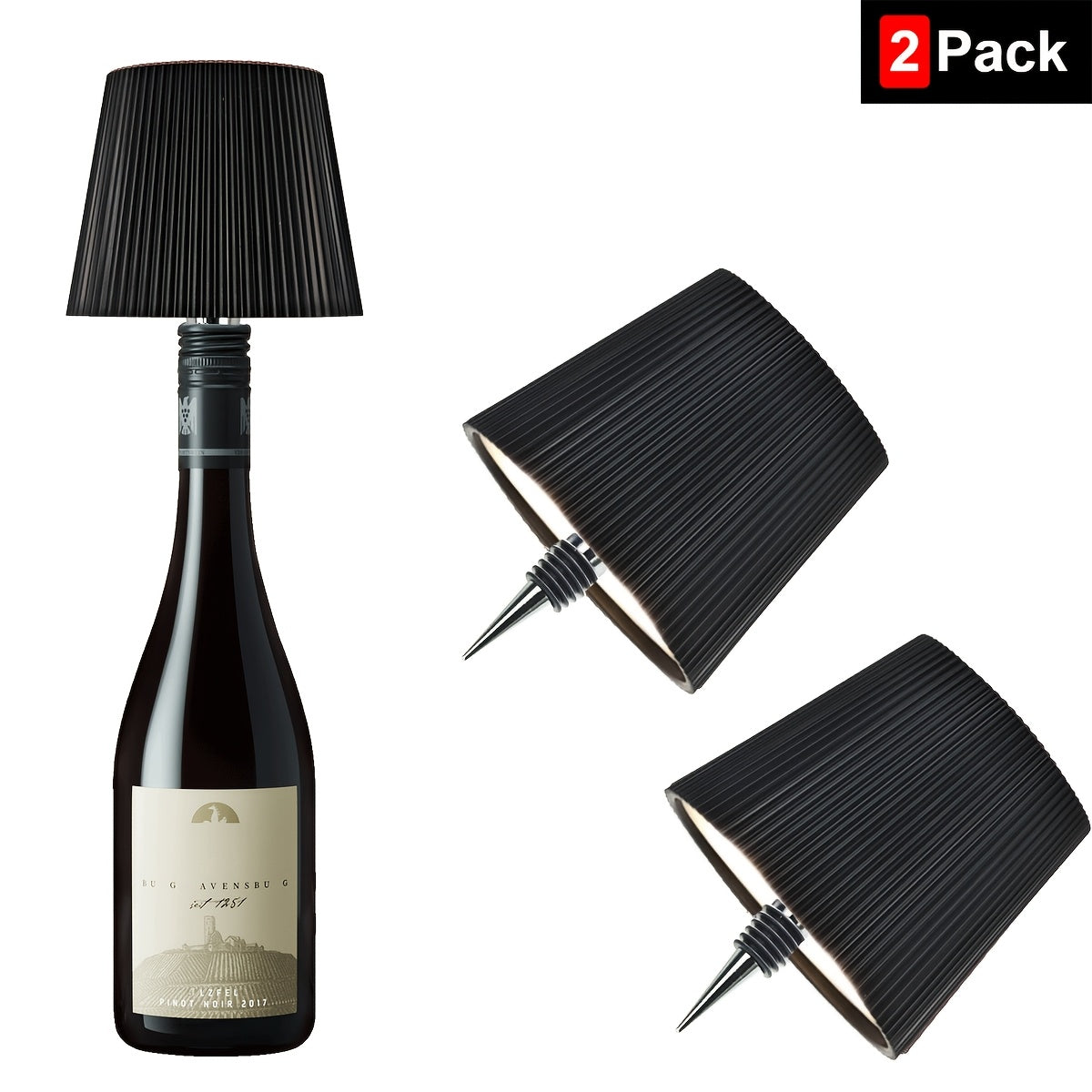 BOTTLEGLOW – Rechargeable Bottle Table Lamp