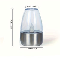 SOLCANDLE – Rechargeable Flickering Lantern for Patio and Restaurant Decor
