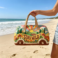 WILDROAM – Vintage Travel Tote Bag with Free Spirited Style