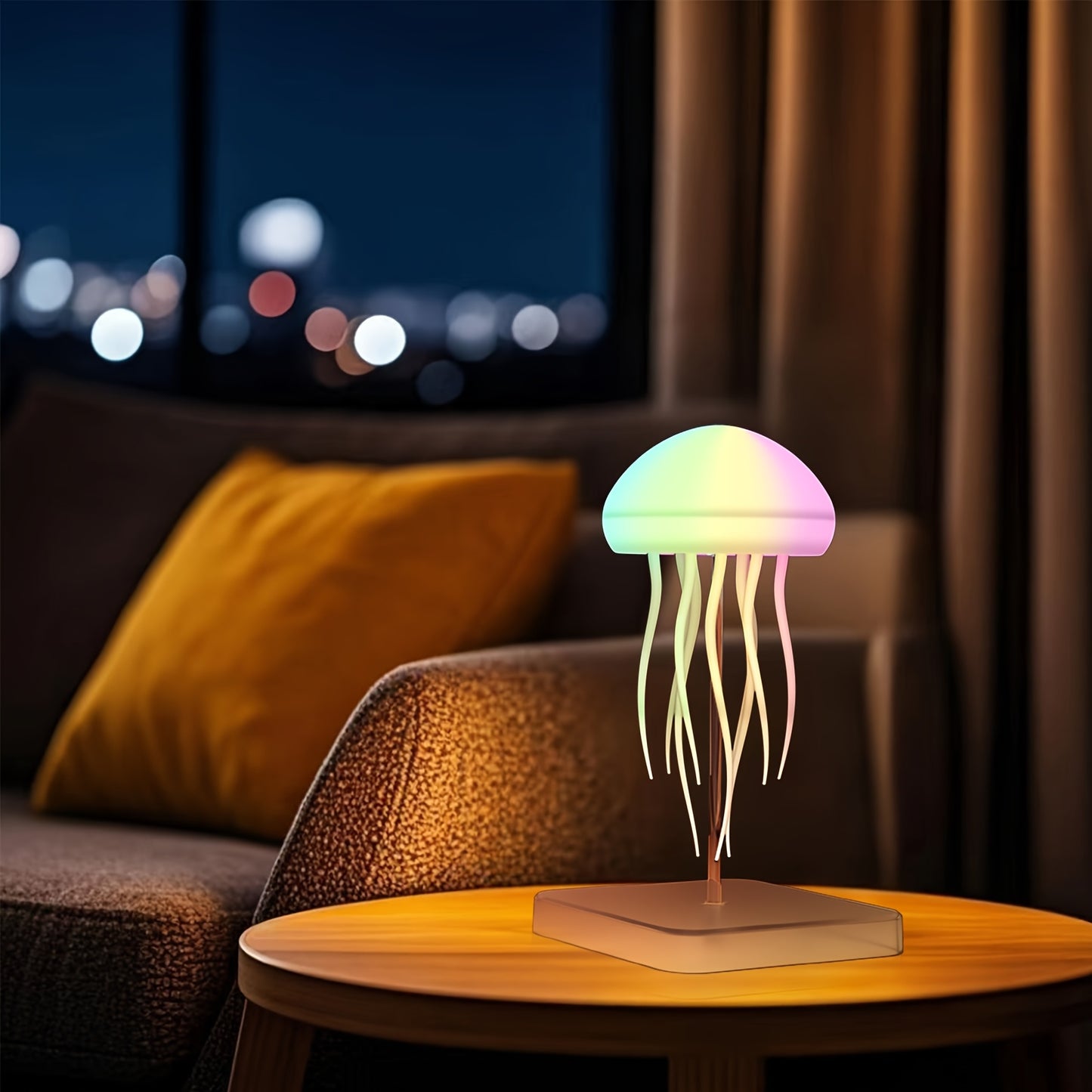 OCEALUME – Dancing Jellyfish Bedside Lamp with Remote Control