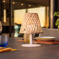 PATIOLIGHT – Indoor Outdoor LED Table Lamp for Warm Relaxing Ambience