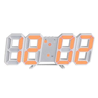 DIGILORA – Orologio da parete LED 3D per un'atmosfera d'interni audace