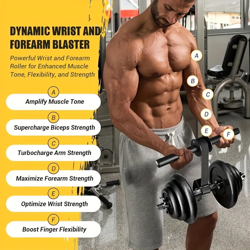 GRIPCORE - Iron wrist and forearm strengthener for grip training and muscle development