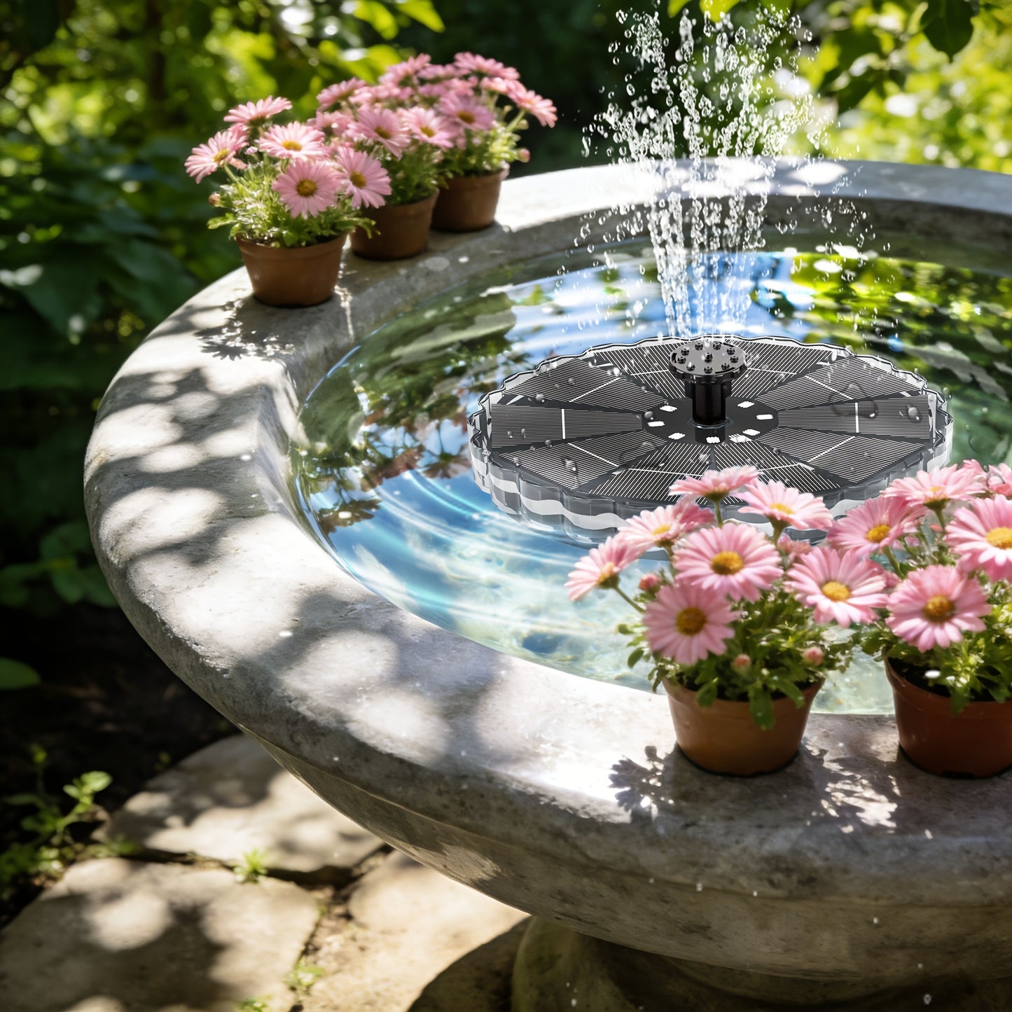 AQUALUME – Colorful Solar Fountain Pump