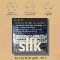 HAIRNOVA – 6-Pack Minimalist Hair Ties for Everyday Styling
