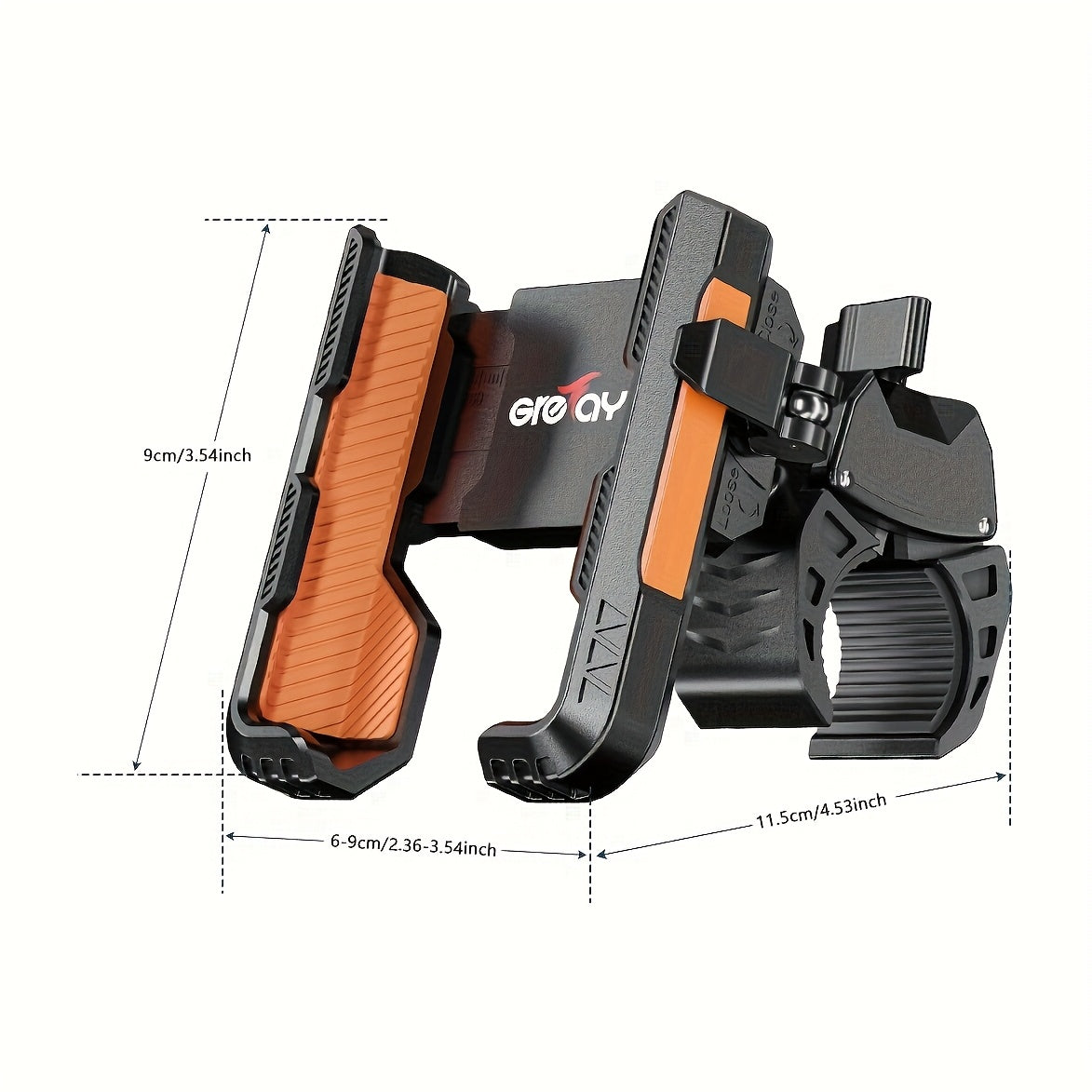 CYCLEGRIP – 360° Bicycle Phone Holder Mount