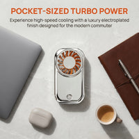AEROMIRROR – Slim Mirror Travel Fan