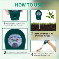 SOILTRIO – Three Way Garden Soil Tester