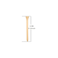 Teevora - Premium Wooden Golf Tees 100-Pack