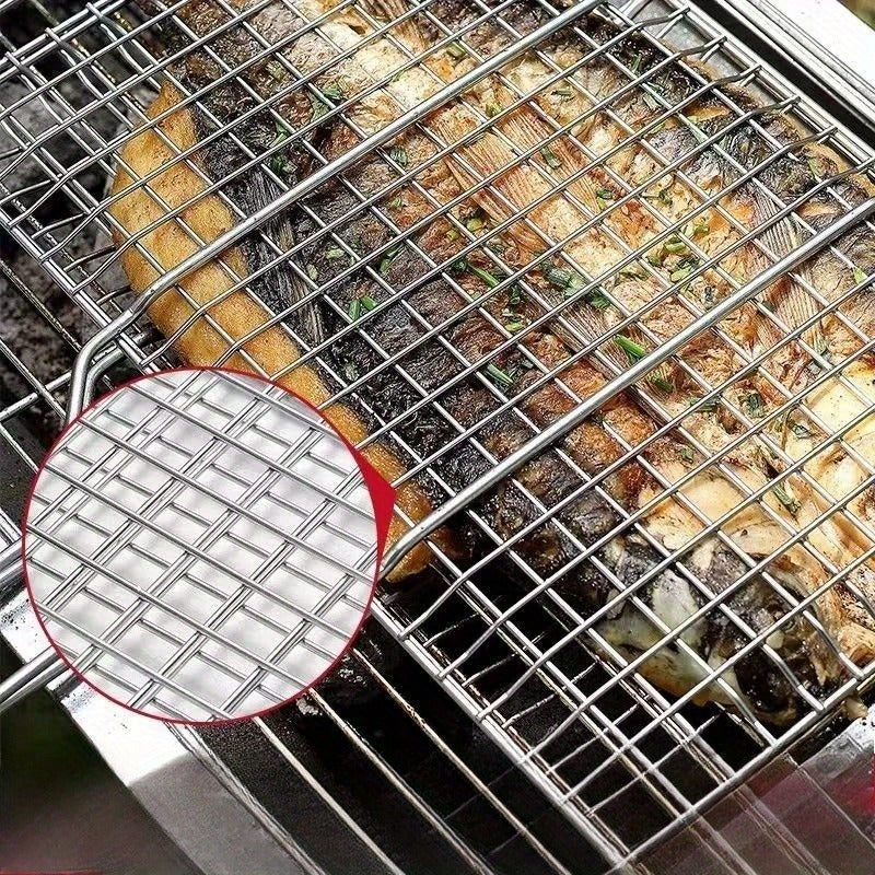 SMOKELIVA – Heavy-Duty BBQ Basket for Easy Outdoor Grilling