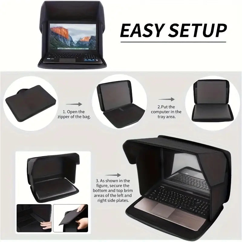 SHADECASE – Laptop Sunshade Case