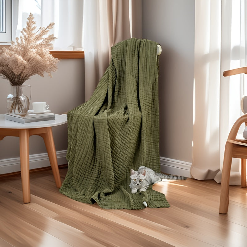 AIRFLOW – Ultra-Breathable 6-Layer Blanket for Year-Round Comfort