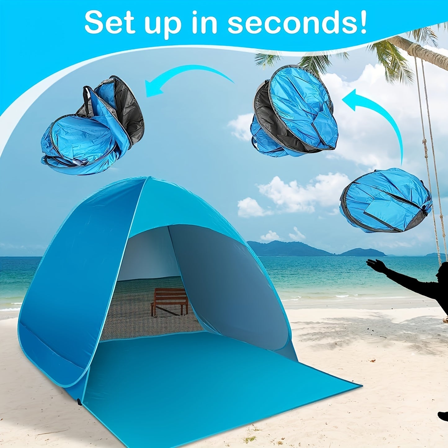 SUNNOVA – Pop Up Beach Tent