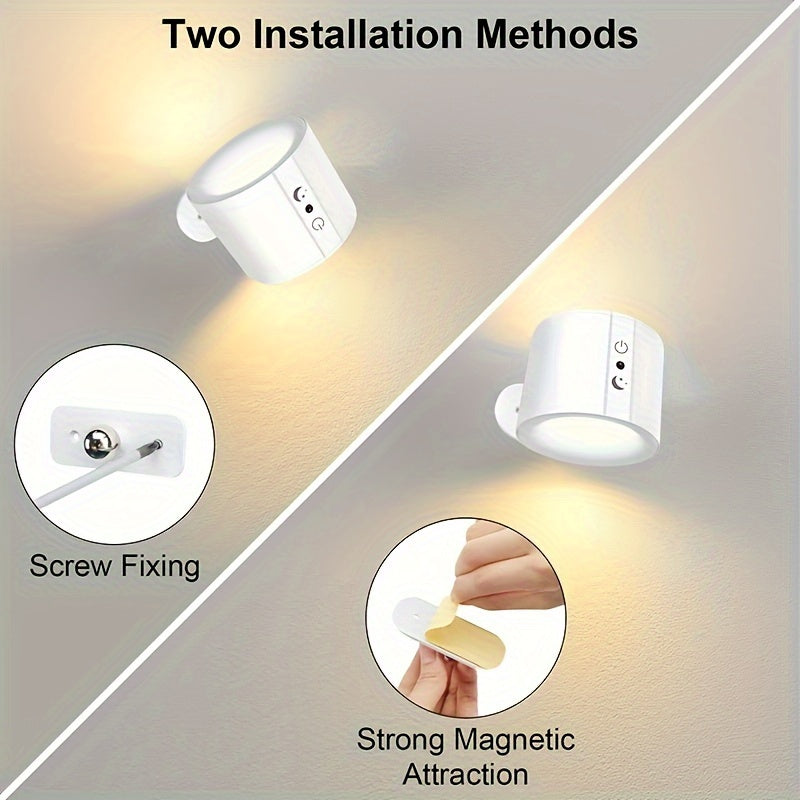 LIGHTORA – Rechargeable Rotating Wall Light