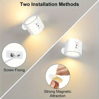 LIGHTORA – Rechargeable Rotating Wall Light