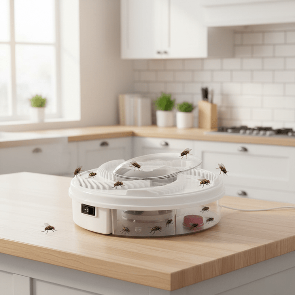 PURECATCH – Silent Eco-Friendly Fly & Insect Catcher for Home & Outdoor Use