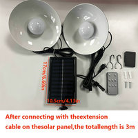 STABLEGLOW – Dual Head Solar Pendant Lamp