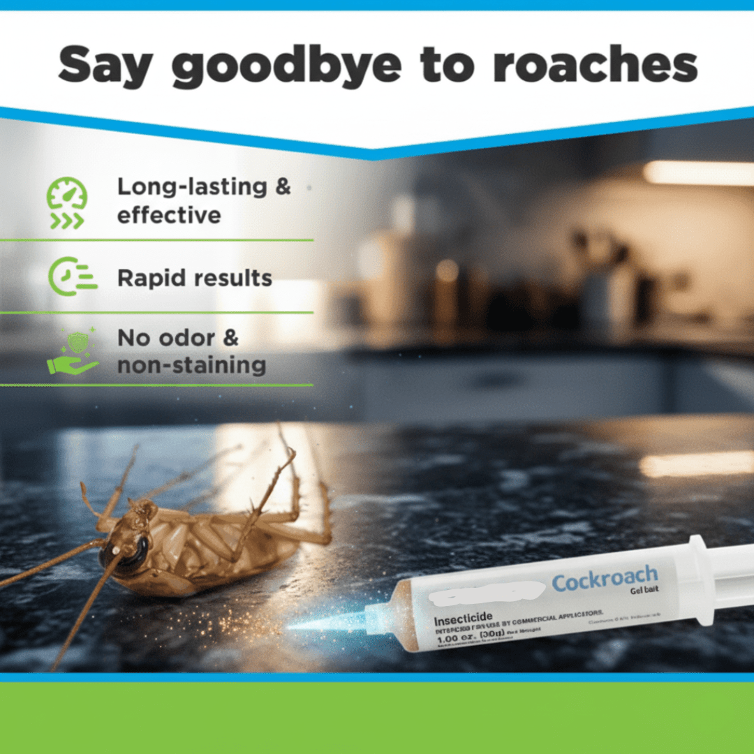 ROACHGUARD – Indoor Outdoor Cockroach Gel Bait Control