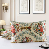 SILKORA – Patterned Zipper Pillowcase for Smooth Sleep