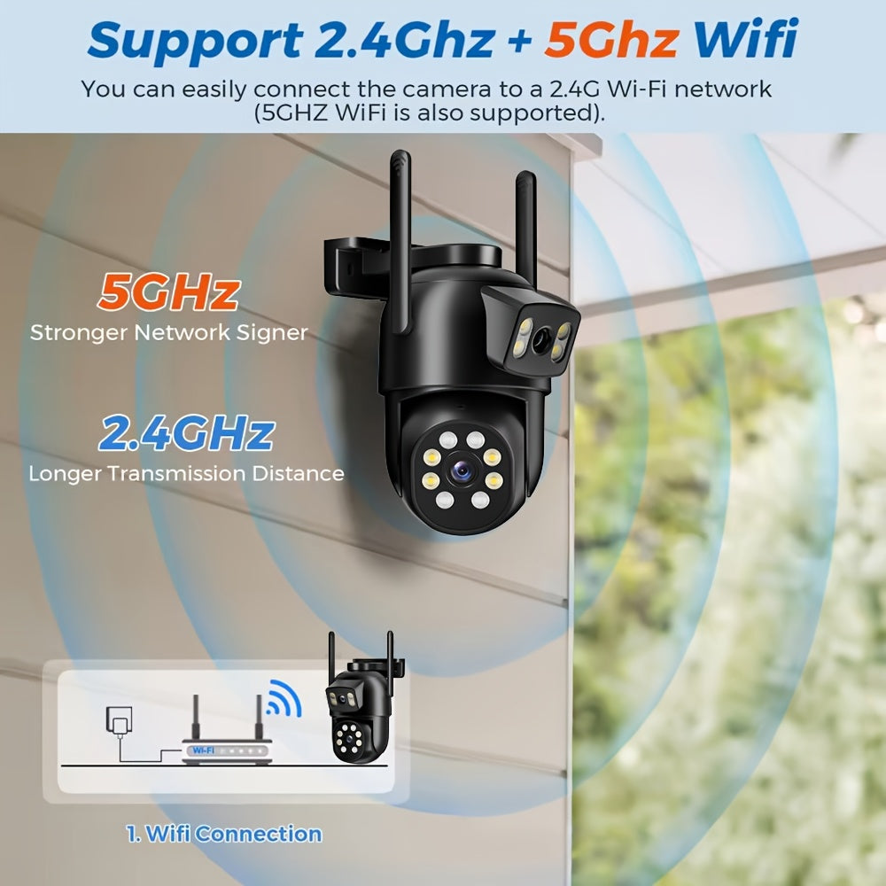 SECURAWATCH – Dual Lens Security Camera