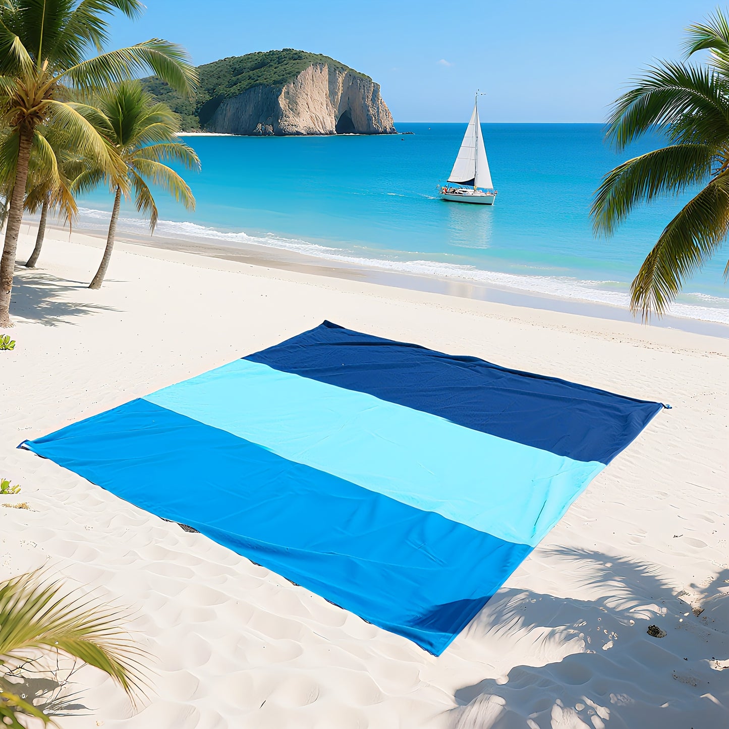 SANDTREK – Large Sand Proof Beach Mat