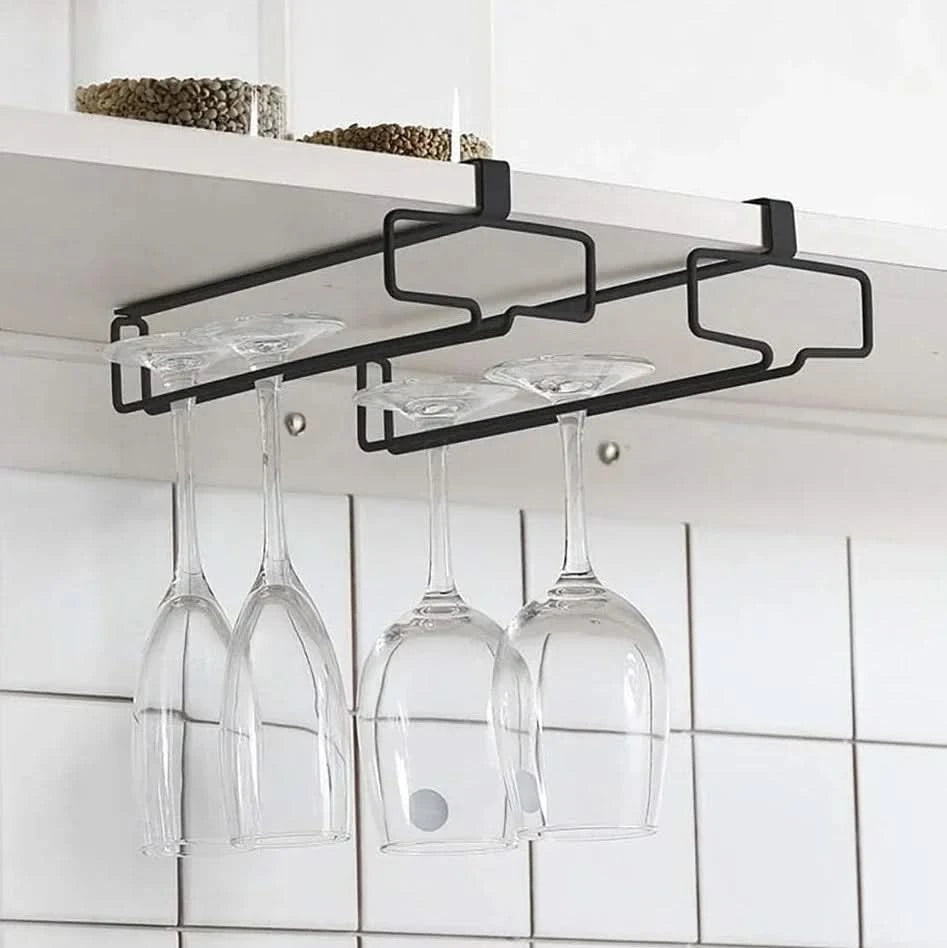 CUPLOFT – Shelf Glass Storage Holder for Instant Kitchen Space