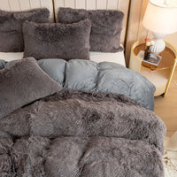 HUECOMFY – Multicolor Cozy Bedroom Duvet Cover Set