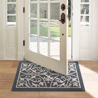 FLOORGUARD - Low profile non-slip indoor entryway mat for clean and safe floors