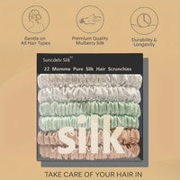 HAIRNOVA – 6-Pack Minimalist Hair Ties for Everyday Styling