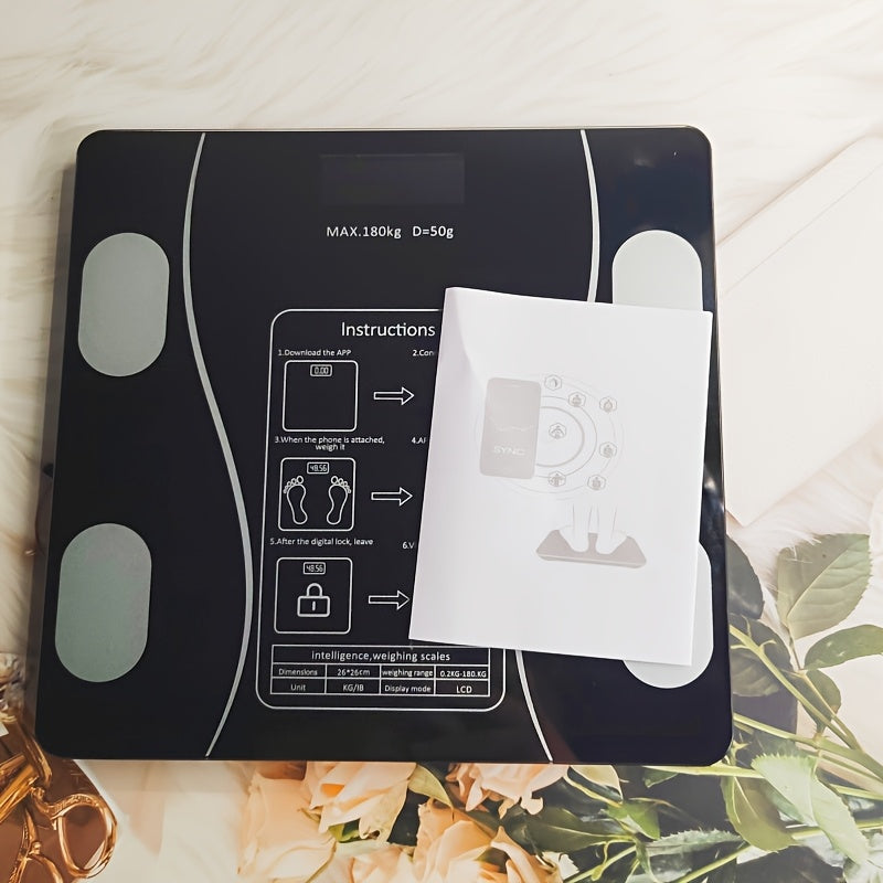 FITTRACK - Smart body weight scale with LCD display for daily health monitoring