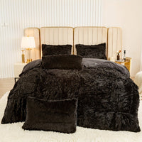 HUECOMFY – Multicolor Cozy Bedroom Duvet Cover Set