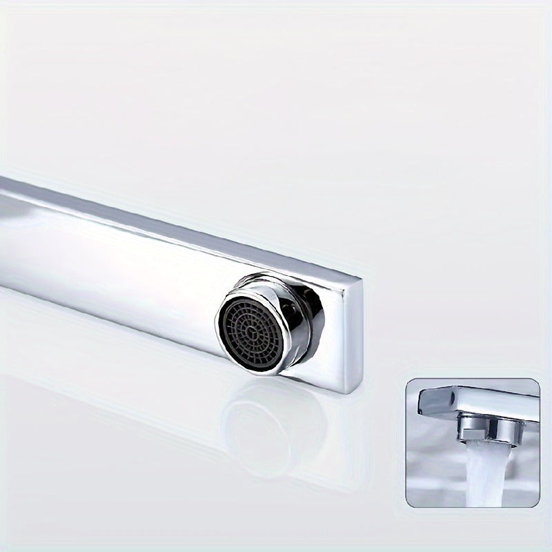SQUAREFLOW – Rotating Kitchen Faucet with Hot & Cold