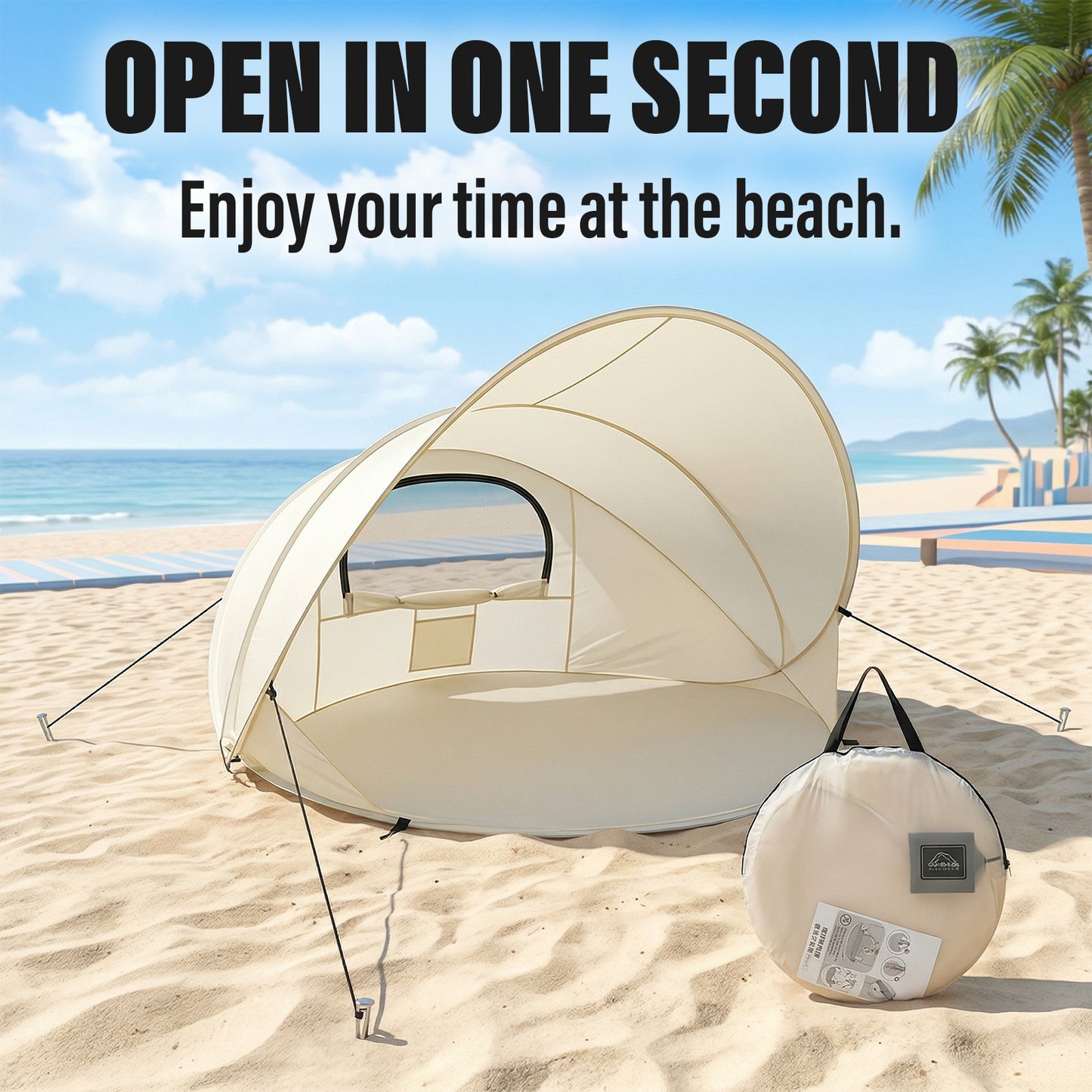 SUNHAVEN – Portable Pop Up Sun Shelter